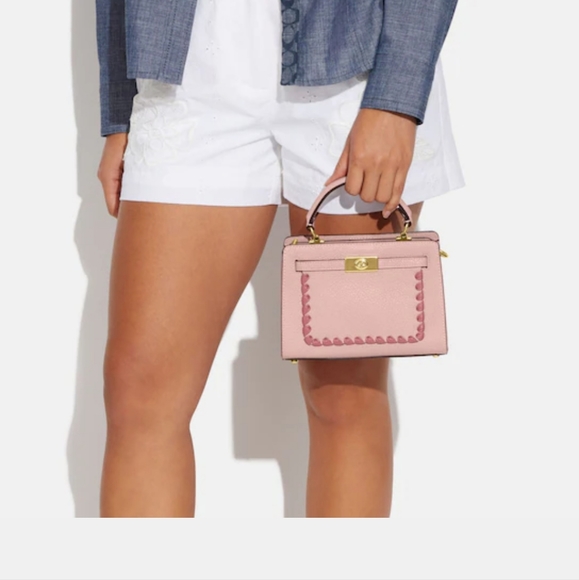 Coach Gold/Pink Multi Mini bag 1 - Picture 5 of 8